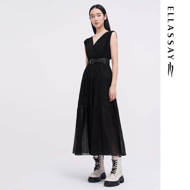 ELLASSAY Women's Pleated Midi Dress