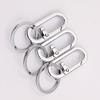 Stainless Steel Carabiners Clips Keychain Hook Buckle Single Loop Indoor Outdoor Tools for Backpack Camping Hiking MIT