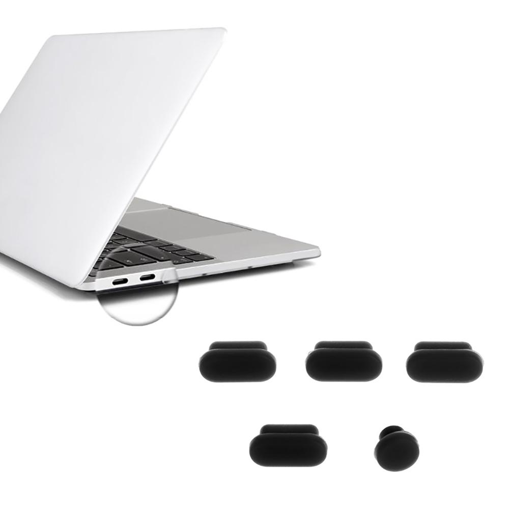 Silicone World 5 шт./комплект Силиконовые пылезащитные заглушки для Macbook Pro13 Pro15 2018 Bar A1989 A1990 USB-порты Пылезащитные заглушки