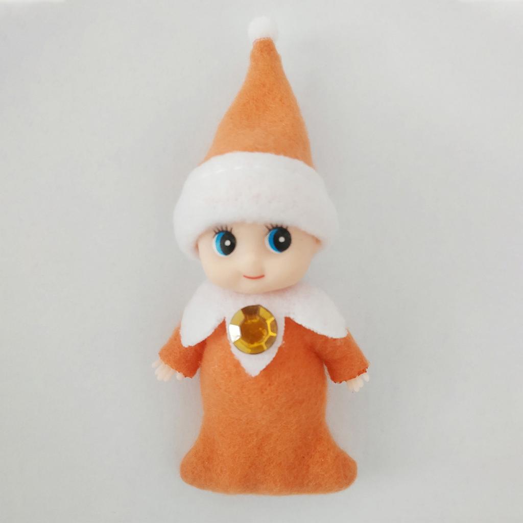 Кукла | Рождественская миниатюрная кукла | Игрушки для кукол-эльфов | Рождественский подарок-украшение