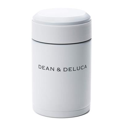Суповая банка DEAN & DELUCA, Белая, 300 мл, Термоизолированная, Термоизолированная, Супница, Ланч-бокс, 7,5 см В x 7,5 см Ш x 13 см Г