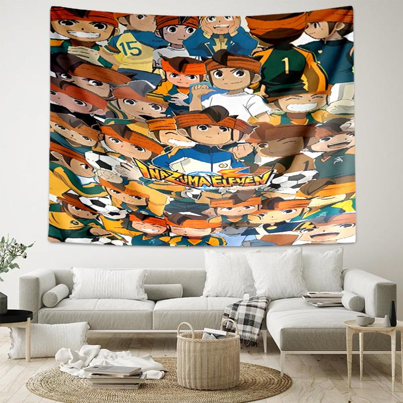 1pc Inazuma Eleven Tapestry, Living Room, Bedroom, Office, Party Decor, Ideal Festive Gift