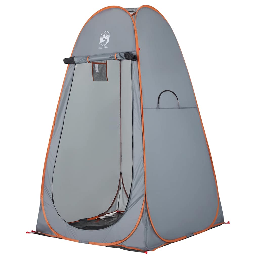 Privacy Tent Grey and Orange Pop Up Waterproof