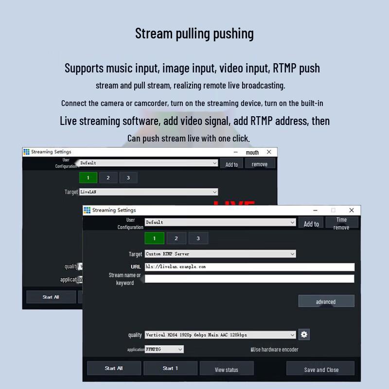 DAIPU DP-HD820 Live Broadcast & Video Conference Terminal (CN version)