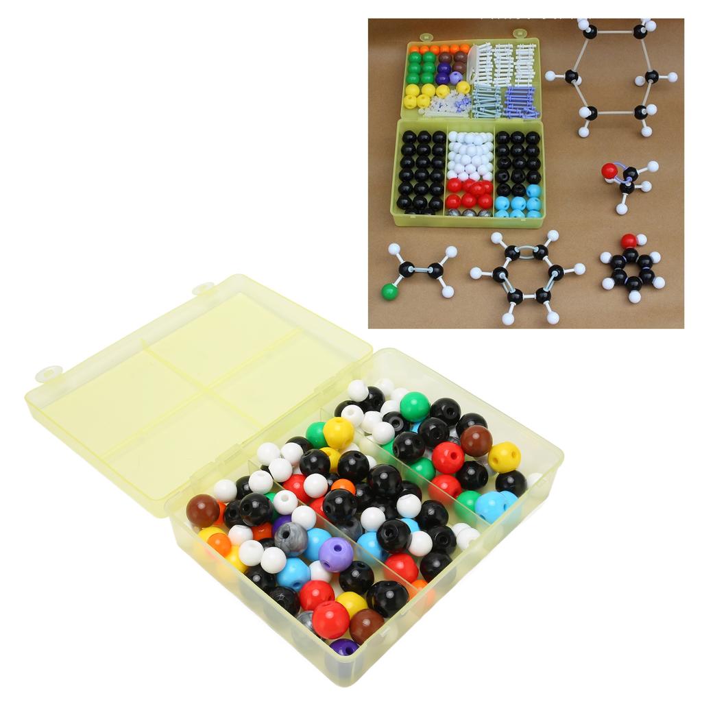Химия Молекулярная модель Набор PP Шарики HCONS Cl Br PI Упакованная в коробку молекулярная структура Модель для