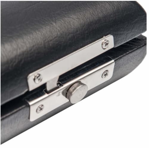 heizi Flute Case, Musical Instrument, Flute Hard Case, Storage, Black Leather, Piccolo, 16-Hole