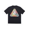 Palace Футболка Tri-Bury черная унисекс-топы P16TS087