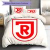 SSV Jahn Regensburg Pattern Bedding Quilt Set  Home Decoration  Gift (1 * duvet cover + 2 * pillowcase  without core)