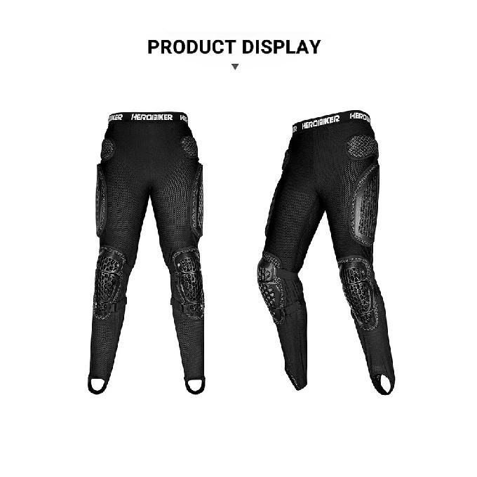 Men's Motorcycle Pants Motocross Racing Moto Armor Pant Outdoor Riding Drop Resistant Motorbike Armor Pants Riding Protection