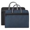 Large Capacity A4 File Bag Multiple Compartments Laptop Handbag Business Storage Bag  Stationery