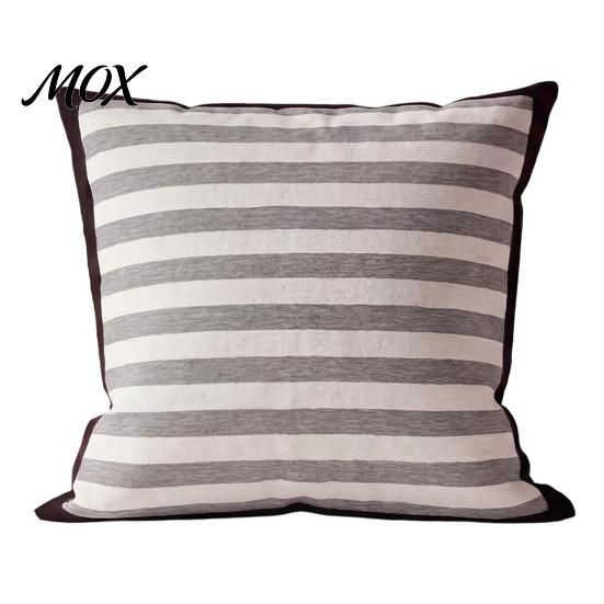Modern Home Decor Cushion Covers Embroidered Cover, Geometric Throw Pillow Artistic Office Decorative Cover Case for Sofa Bedroom Living Room,