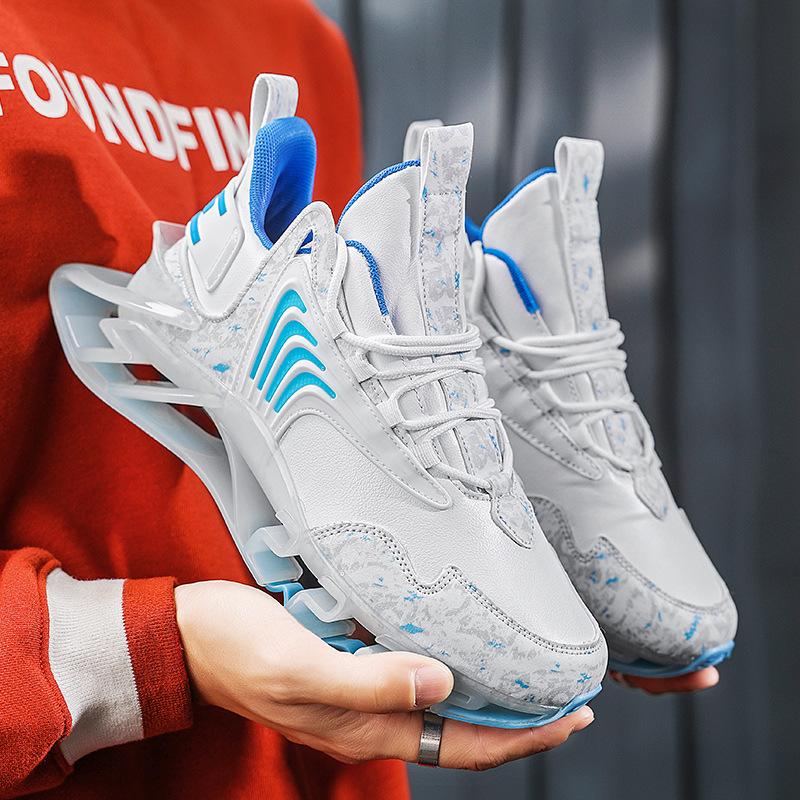 Summer Men's Shoes Big Size Shoes Men's Running Shoes Height Increasing Air Cushion Sneakers