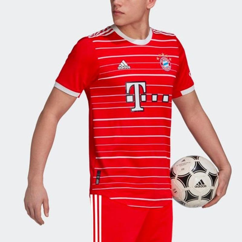 adidas FC Bayern Мюнхен Player Edition Спортивные футболки с короткими рукавами и буквами Мужские топы красные HT4825