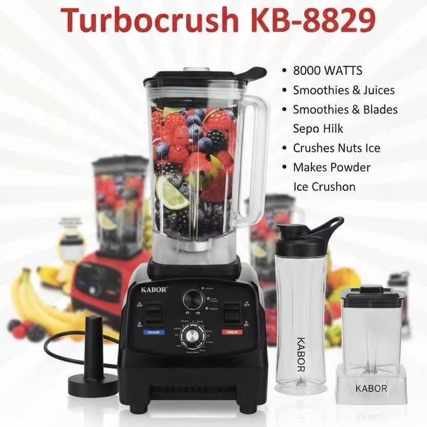 9535 Pure Copper Motor Blender: Double Cup Commercial Wall-breaking Food Processor & Smoothie Maker