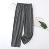 Men's Thin Pajama Pants Soft Pants Cool Drawstring Sleep Pants Loose Cotton Sweatpants with Pockets Breathable Lightweight Casual Pants for Male