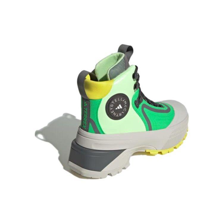 Stella McCartney x adidas Terrex Походные ботинки Solar Lime Chalk Pearl Женские кроссовки Зеленый Зеленый-Искра IF6070