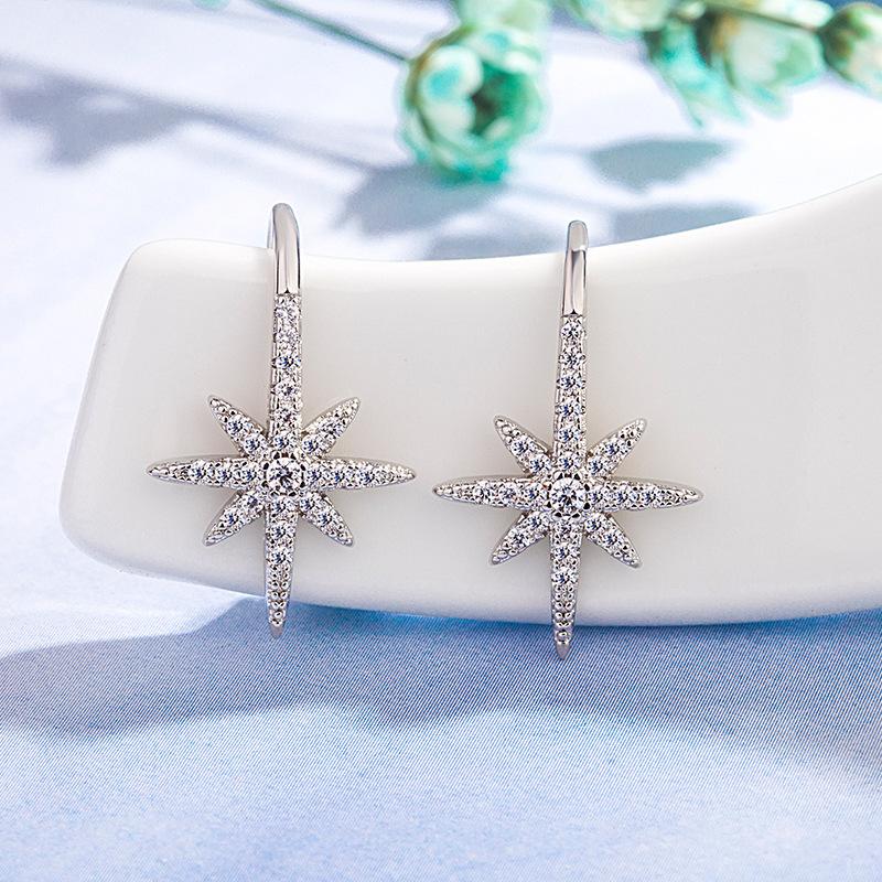Sace Gems Классические серьги с цирконом из медного сплава для женщин, подарки на свадьбу