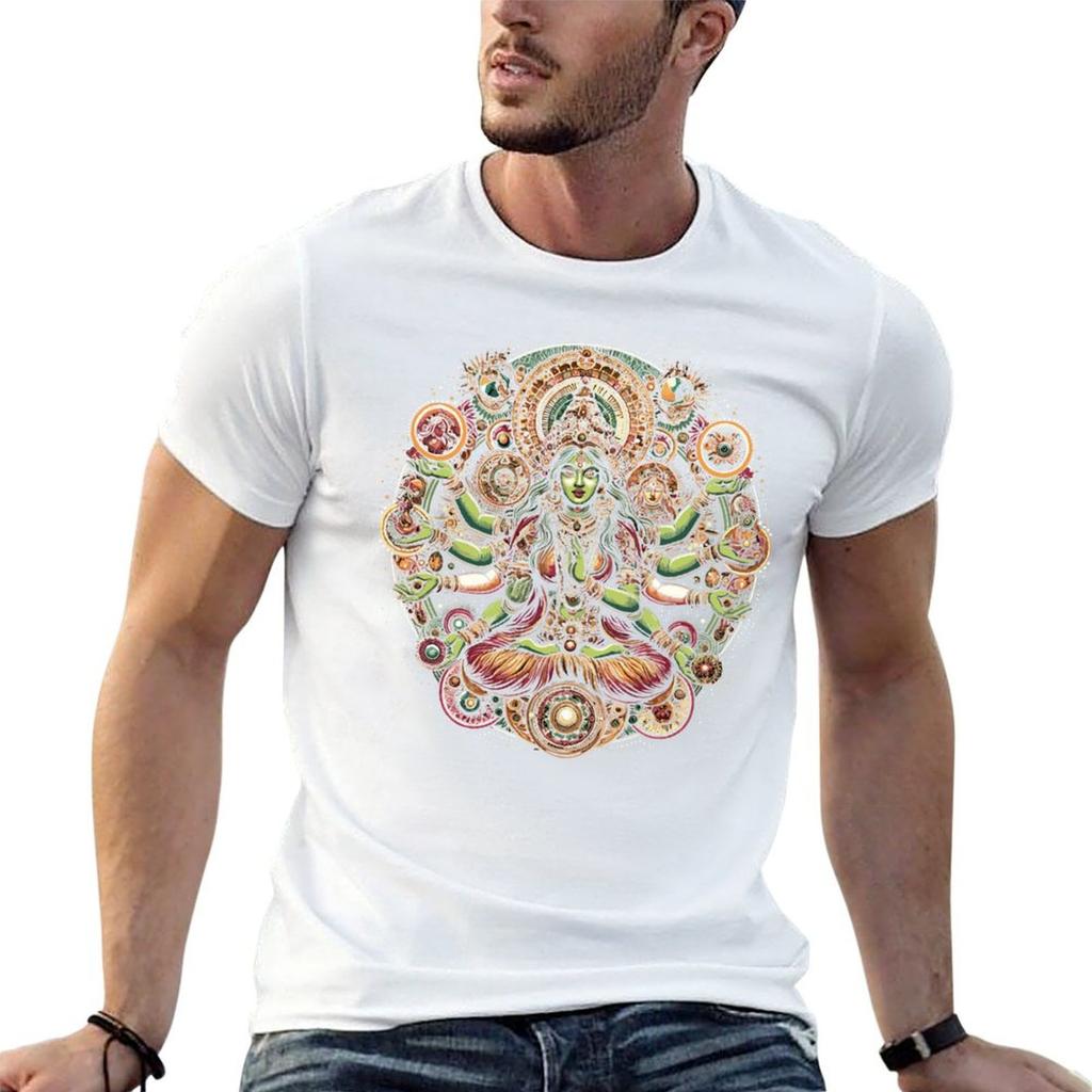 Goddess Kali Durga Tshirt Large Size Breathable Tee