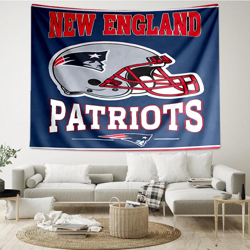 New England Patriots Gear Tapestry Hanging for Bedroom,Livingroom, Playroom,Decor Art Room Wall Tapestry Holiday and Birthday Gifts