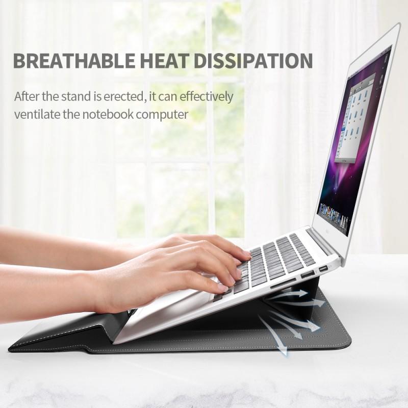 16-дюймовый чехол для ноутбука с подставкой MacBook Pro 14 Air 13 Neo 13.6 M2 Защитный внутренний чехол в нескольких цветах