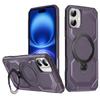 For iPhone 16 Plus Case Compatible with MagSafe Kickstand TPU+PC Phone Cover