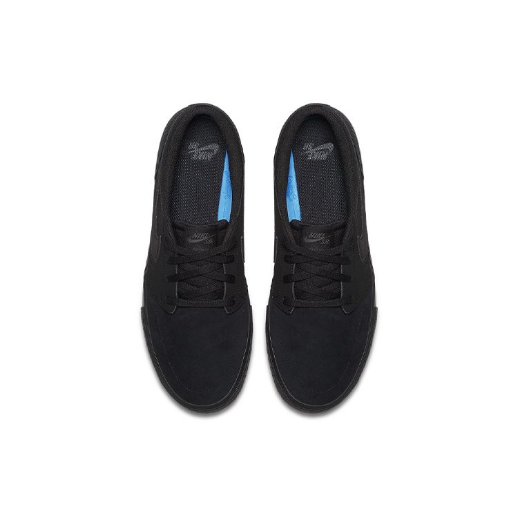 Nike SB Portmore II Solar 880266-002 Черный Антрацит Мужские Скейтбордические Кроссовки