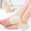 Амортизирующие накладки на пятки, тканевые стельки для облегчения боли в ногах, регулируемый дизайн с волшебной лентой, (1 пар)