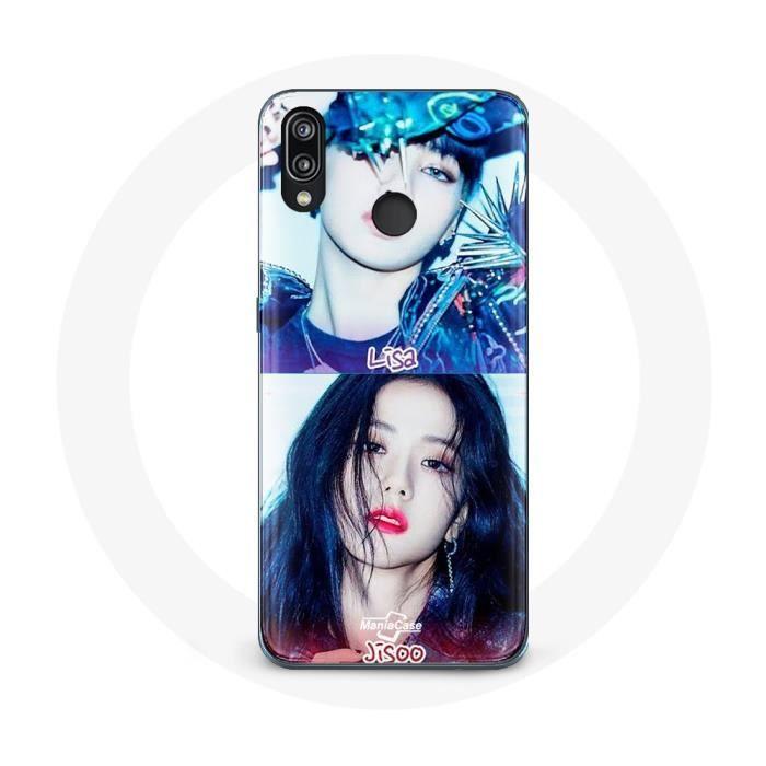 Coque pour Huawei P20 Lite Blackpink Groupe K-pop Filles Lisa et Jisoo Lovesick girls poster the album