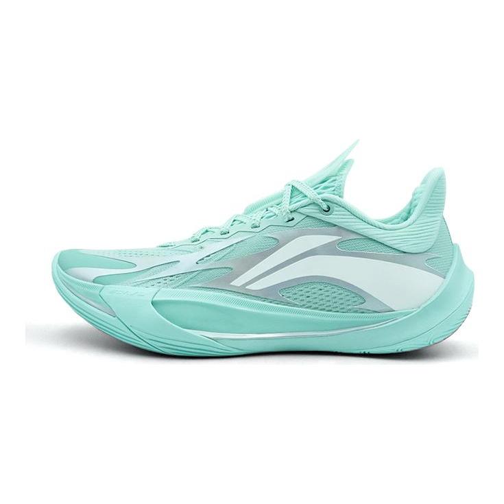 Li Ning Sonic 13v2 Тканевая Амортизация Скользкая Устойчивость к Истиранию Дышащие Упругость Низкий Верх Технология BOOM ABAV075-15