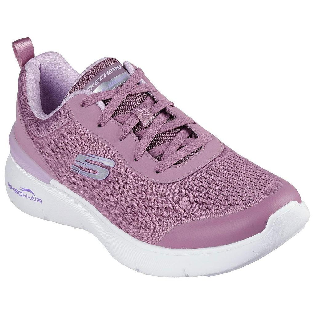 Skechers Skech-Air Dynamight 2.0 Удобные Универсальные Низкие Повседневные Кроссовки Женские Светло-Фиолетовые 150370-MVE