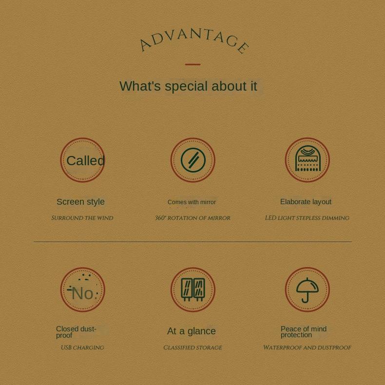 Складная коробка для хранения ювелирных изделий, бытовые серьги, ожерелье, витрина, высокая вместимость, роскошный ретро-экран, органайзер для ювелирных изделий, чехол