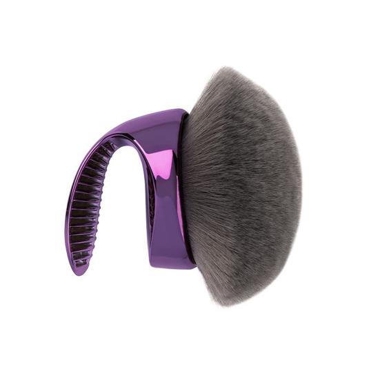 Mushroom Makeup Brush with Handle Multi-purpose Self Tanner Applicator Brush Synthetic Loose Powder Blush Face Body Cosmetic Brush