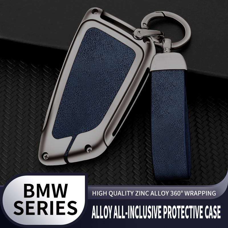 Кожаный чехол для ключей из цинкового сплава для Bmw F20 F30 G20 f31 F34 F10 G30 F11 X3 F25 X4 I3 M3 M4 1 3 5, аксессуары серии