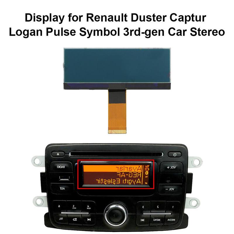 1 шт. ЖК-дисплей Автомагнитола Стерео AGC-1220RF-A AGC-0060RF-A Для Renault Duster Captur Logan Pulse Symbol 3-го поколения Новые Автозапчасти