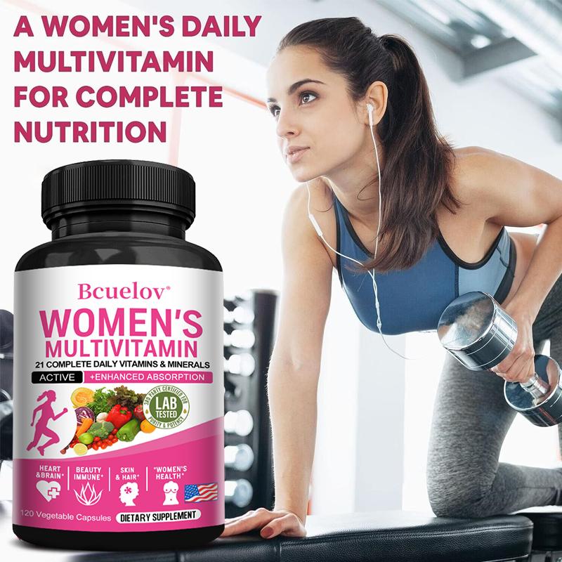 Multivitamins Dietary Supplement, With Calcium, Biotin, Lodine, 120 Capsules