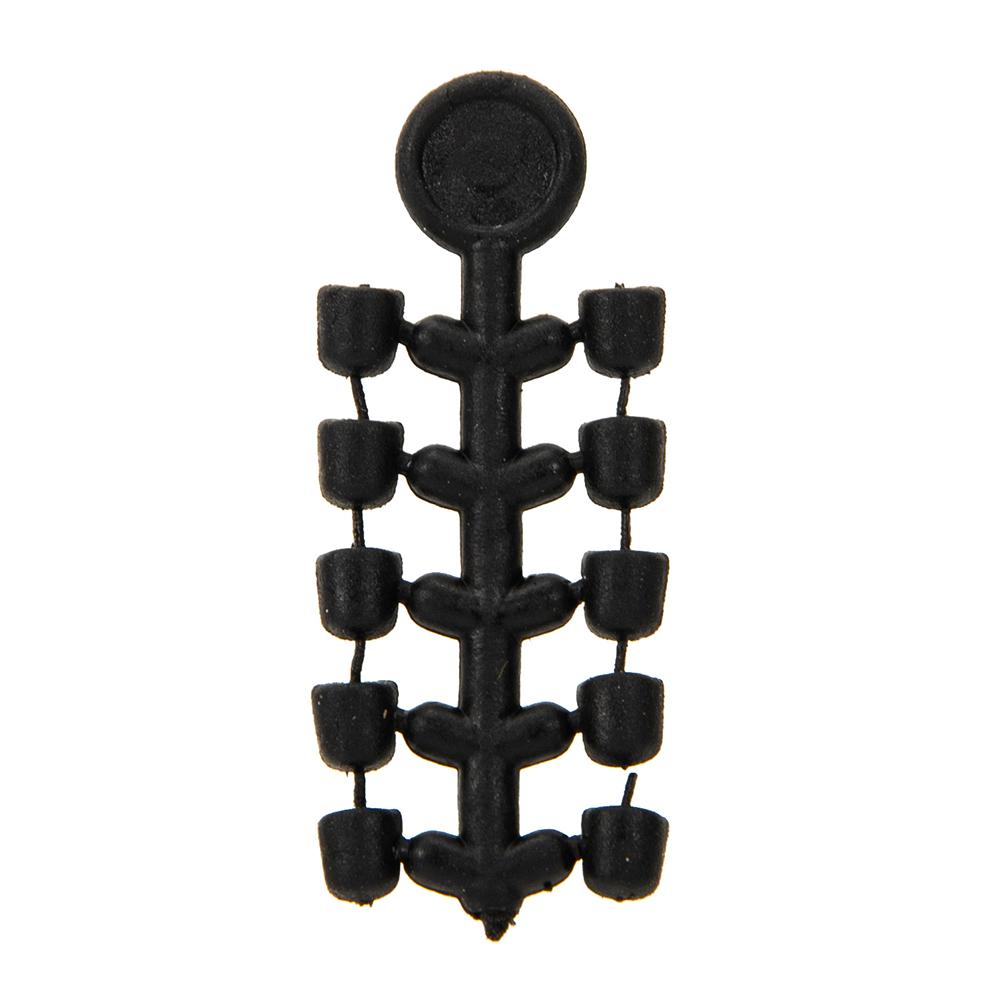 Secure Fit 50pcs Hook Stops Beads Carp Stopper with Boilies Bait Screw Peg