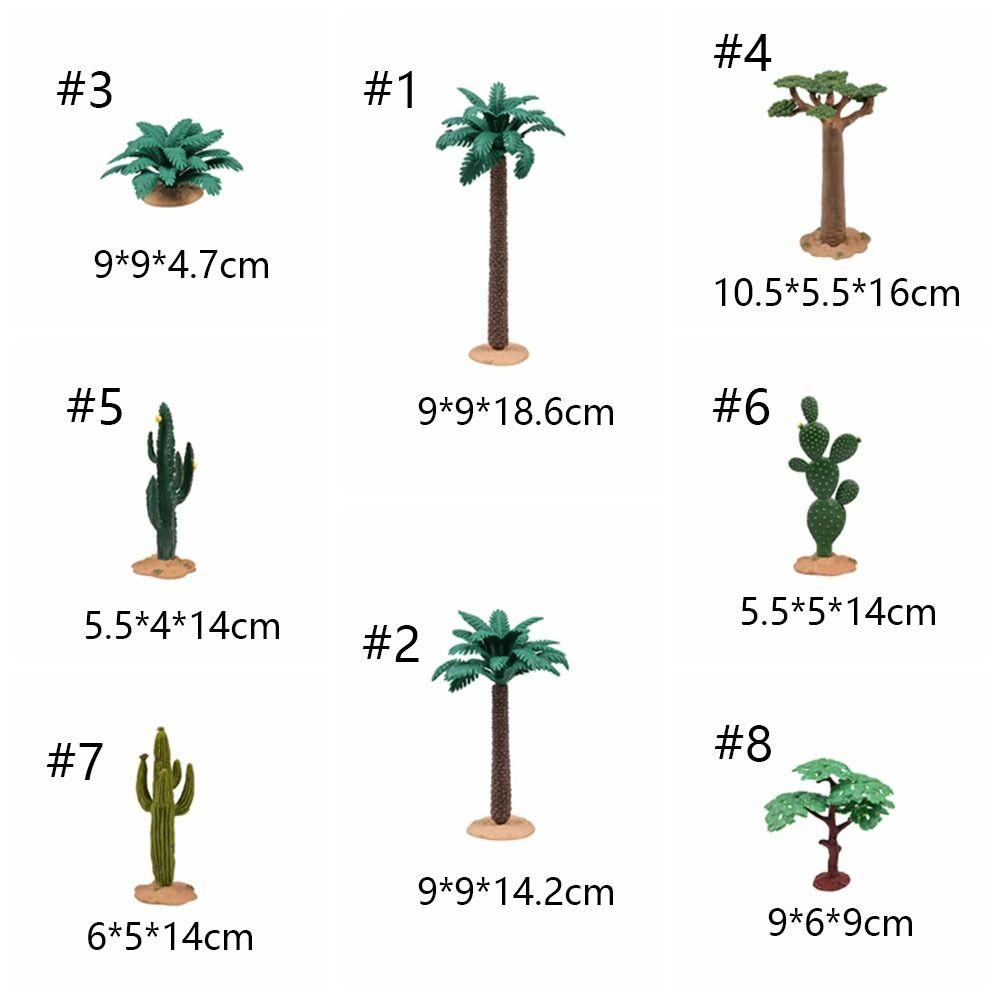 Пластиковая искусственная модель дерева, реалистичный имитация кактуса, искусственное растение, кактус, домашний декор