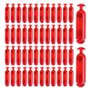 50 шт 21 мм пластиковые погремушки встряхивающие рыболовные приманки вставные трубчатые погремушки для мягкой рыбы красный