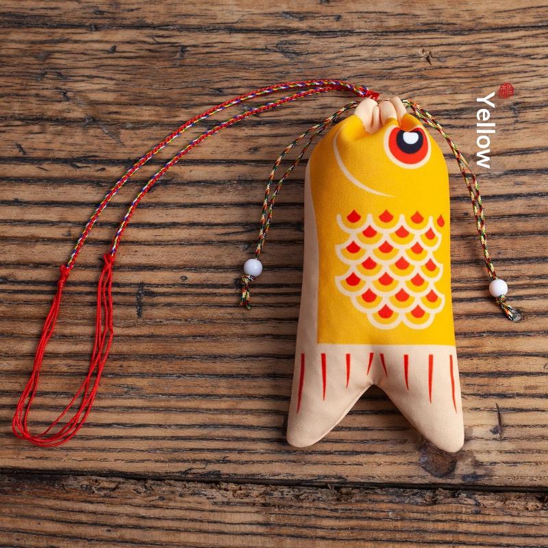 Koi Carp Blessing Bag Pendant Hanfu Decoration Graduation Gift Lucky Pouch Sachet Jewelry Bags Koi Carp Blessing Bag Coin Purse