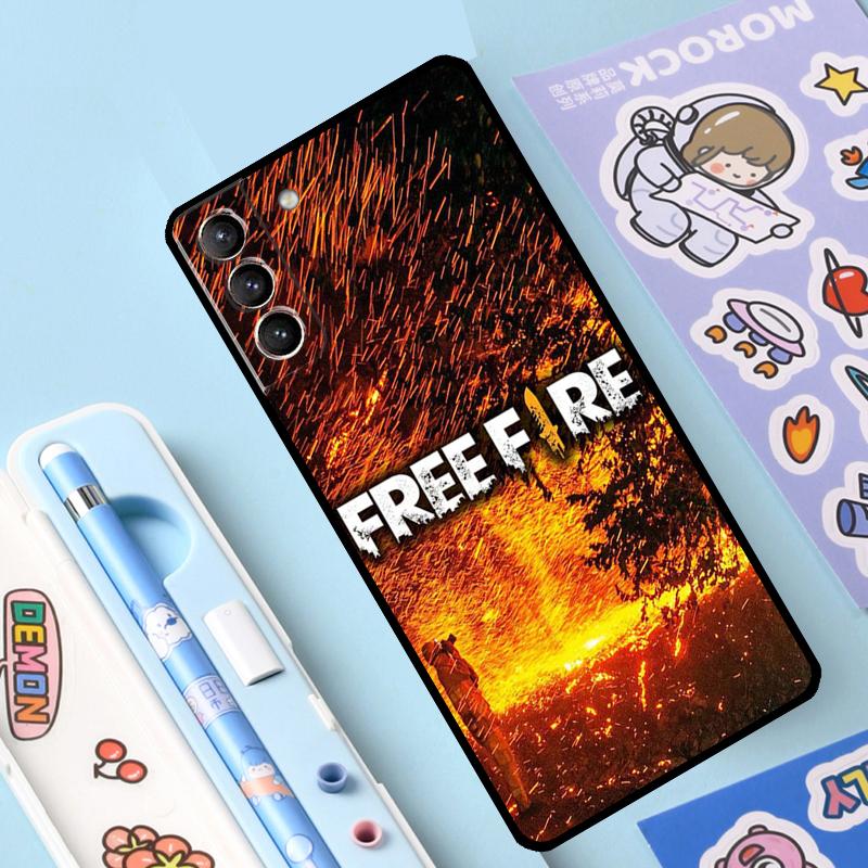 Чехол Free Fire Game для Samsung Galaxy S23 S22 S20 S21 Ultra S8 S9 S10 Note10 Plus Note20 Ultra S20 FE.