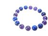 Kanoishi Daily Talisman for Lapis and Quartz Natural Stone Bracelet for 10mm Quartz Approximately Size for [Your Happiness] Lazuli, Amethyst, Women,