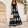 Women's Flowing Dresses Women's Summer Dresses Casual  Long Dresses Cute Floral Long Dresses