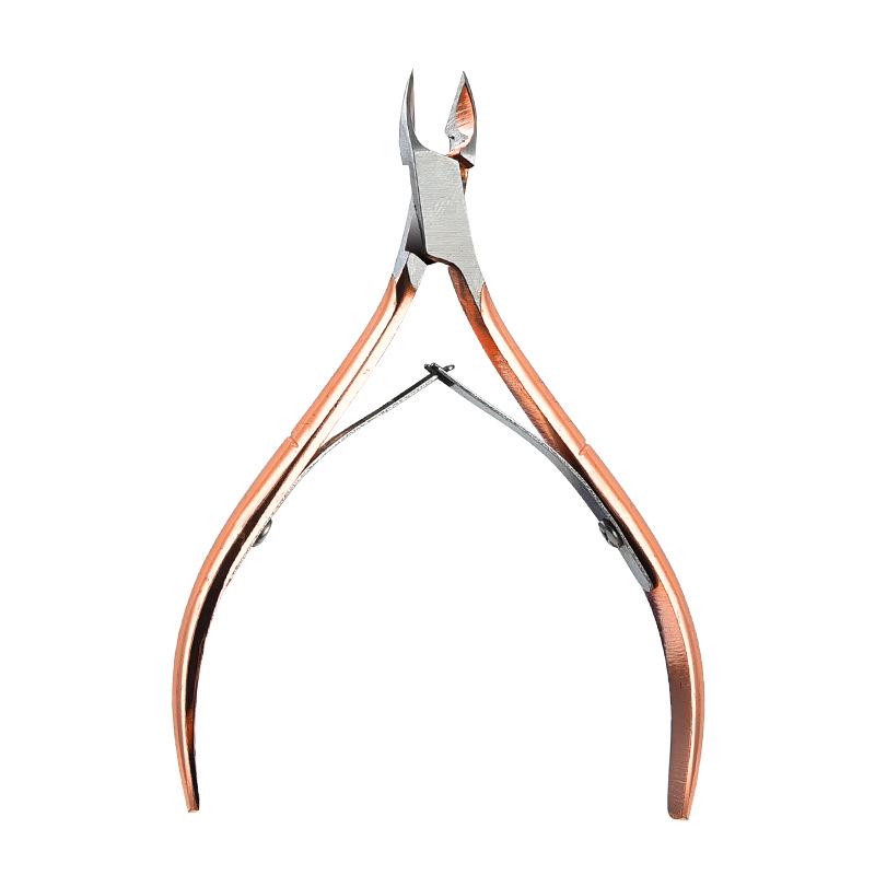 Rose Gold Stainless Steel Cuticle Remover & Pusher Manicure Tool Set