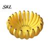 Cheerful Kitchen Accessory 3D Printed Banana-Shaped Storage Tray, Banana Fruit Bowl Holder, Modern for Decorative Tray Kitchen, Dining Table