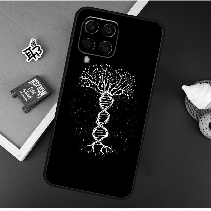 Ретро Иллюстрация ДНК Наука Для Samsung Galaxy M30s M31s M32 M52 M12 M55 M15 M13 M23 M33 M53 M20 M21 M51 M34 M54 Чехол