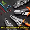 Многофункциональные клещи для снятия изоляции с проводов для электриков Специализированные инструменты для снятия изоляции с проводов Клещи для разрыва проводов из нержавеющей стали