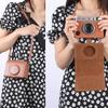 Instax Mini Evo Case for Fujifilm Instax Protective Full Scratch Shoulder Strap PU Easy to Easy to Magnetic Snap Included Film, Cover, Protection,