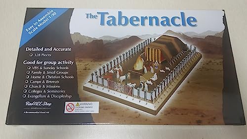 RaoNEE Модель скинии - Учебное пособие - Легко собирается 1:Модель в масштабе 90 - Скиния Ветхого Завета