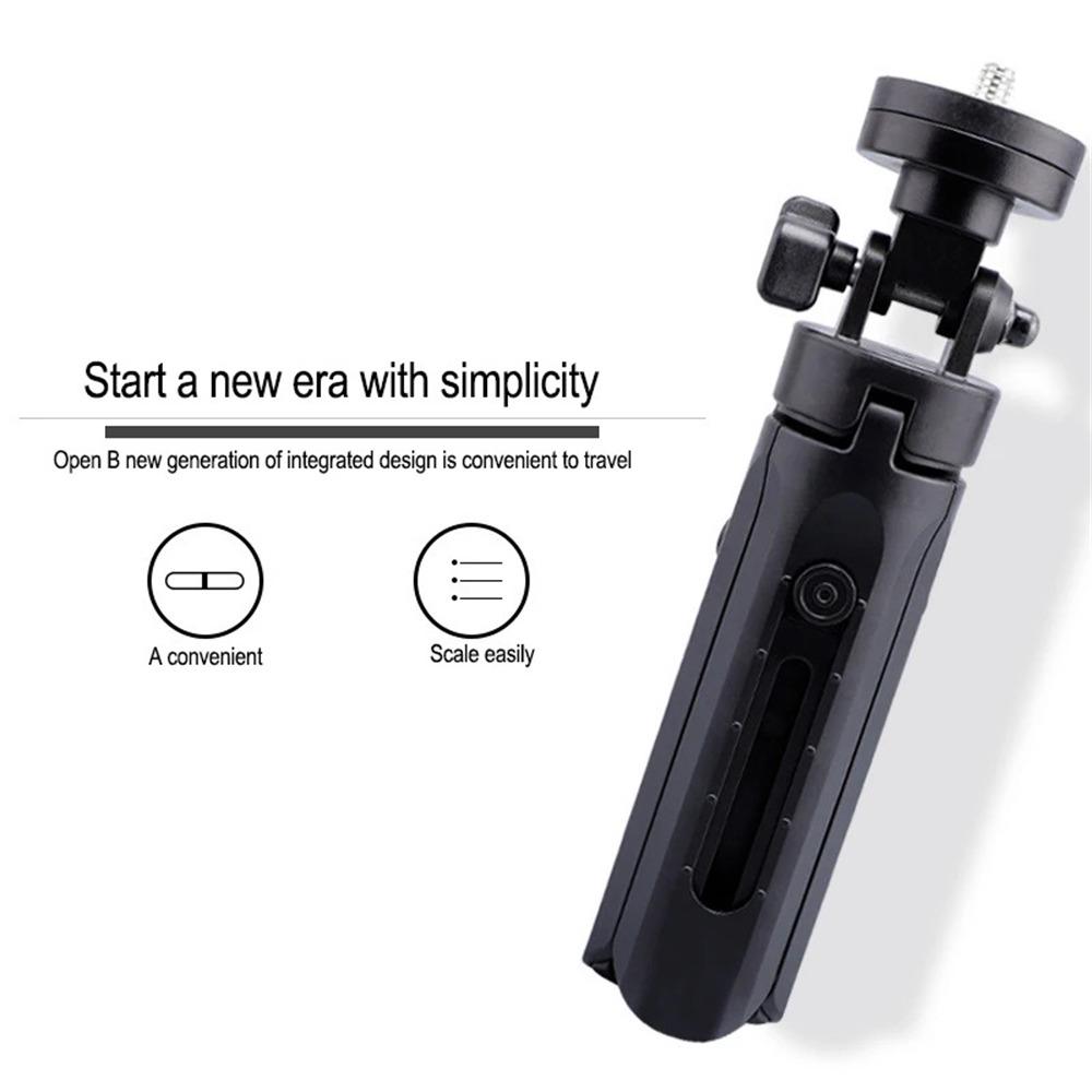 011 Mini Phone Selfie Stick Extendable Tripod Stand Phone Clip Holder for Live Streaming/Photography/Video