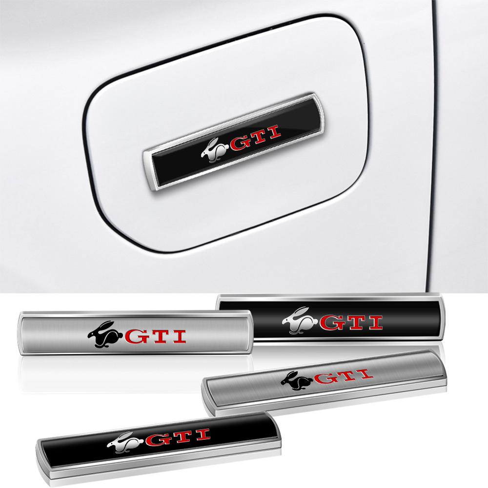 CAT1 Car Trunk Body Fender Emblem Metal Sticker Decoration for Volkswagen VW GTI RLine 4Motion Touareg Passat b6 b5 Polo Golf 4 5 6 7